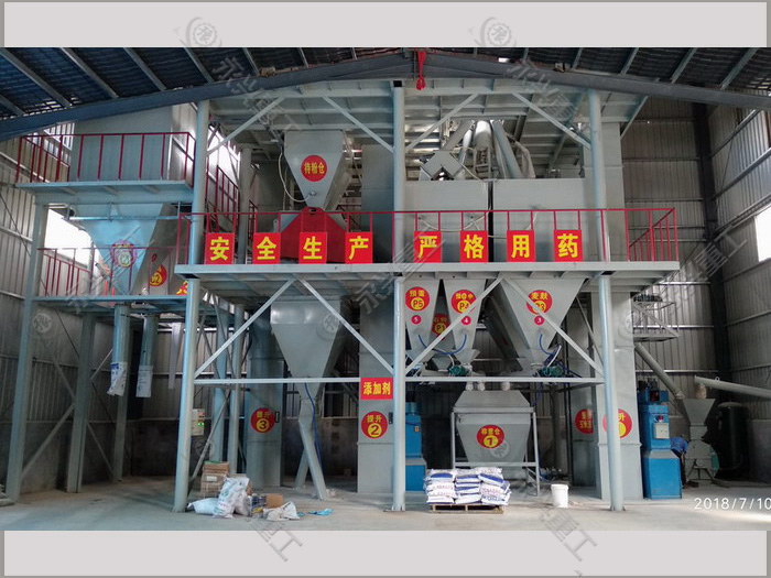 全自動(dòng)飼料生產(chǎn)線(xiàn)