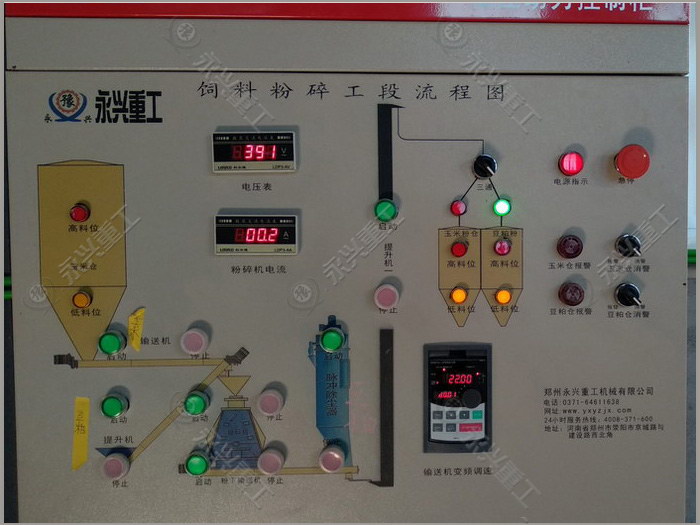 飼料生產(chǎn)線(xiàn)控制柜